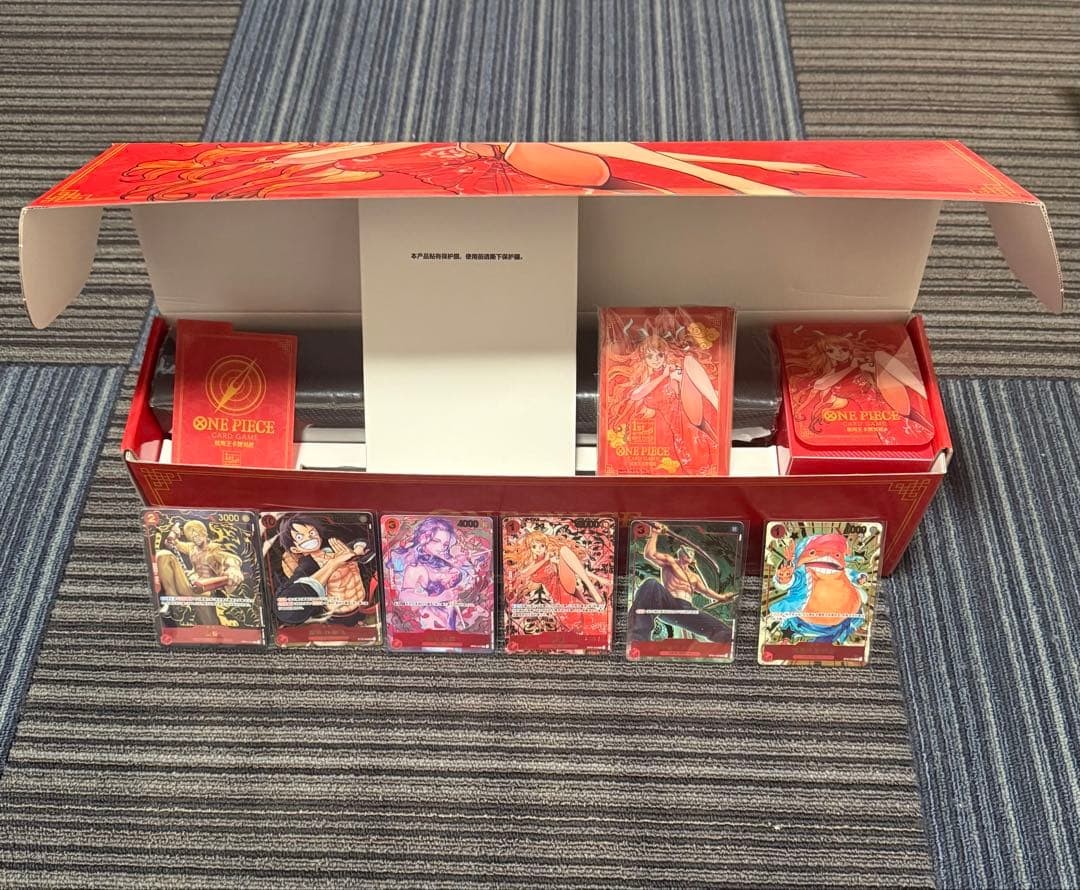 One Piece Chinese 1st Anniversary Serial Red Nami Card Limited