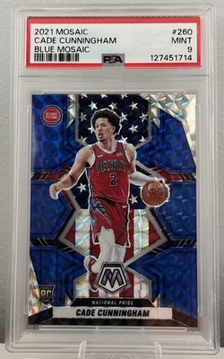 Mosaic National Pride Cade Cunningham Blue Mosaic /99 PSA 9