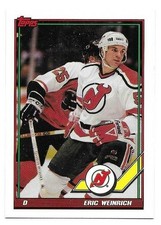 ERIC WEINRICH 1991-92 TOPPS CARD NEAR MINT+ CONDITION