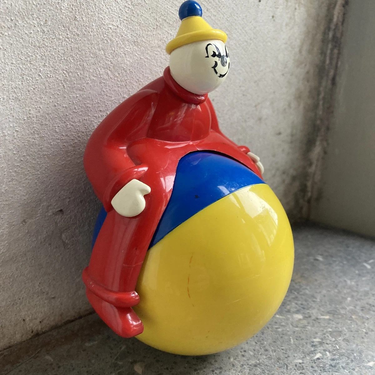 Jouet Ancien Bouncing Dolly Ball 1960 - Mécanique Tôle Japon - Vintage