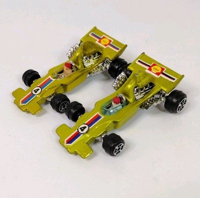 1970s Yatming McLaren-Ford Melaren Formula-1 Racer Cars Lot Of 2