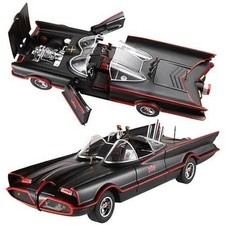 MATTEL HOT WHEELS ELITE BATMAN 1966 BATMAN TV SERIES BATMOBILE SCALE 1:18 #L7130