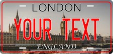 London Uk City Version 3 Novelty License Plate Personalized Auto Moto Bike London Uk City Version 3 Novelty License Plate Personalized Auto Moto Bike