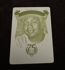 2014 Panini #79 Larry Doby Yellow Printing Plate HOF Diamond Kings  1/1