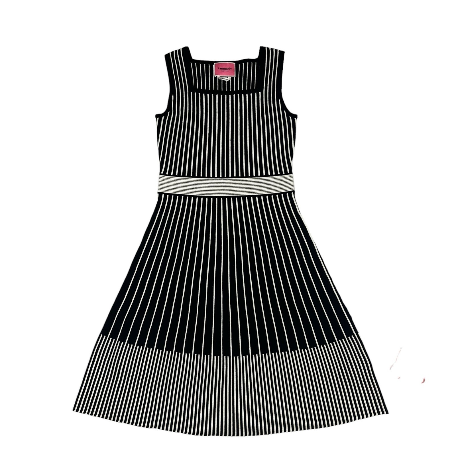 NWOT Kate Spade Ribbed Knit Retro Sweater Dress, XS $239 thumbnail 4