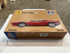 ITALERI 1:24 SCALE FERRARI GTO ORIGINAL KIT- NEW INSIDE! CIRCA 1984! VMCP!
