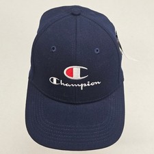 Champion Twill Baseball Cap Navy Blue Adjusta...
