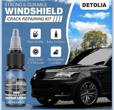 Windshield Repair Kit – Glass Repair Liquid for Cracks, Automotive Chip Repair