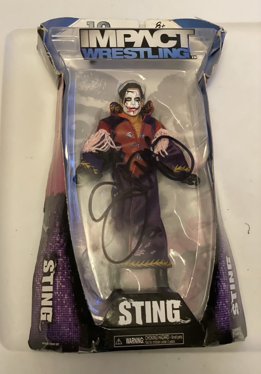 2012 TNA Impact Jakks Sting Joker Deluxe Wrestling Figure