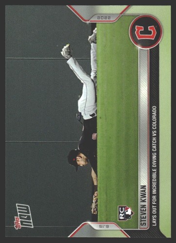 2022 Topps Now 356 Steven Kwan