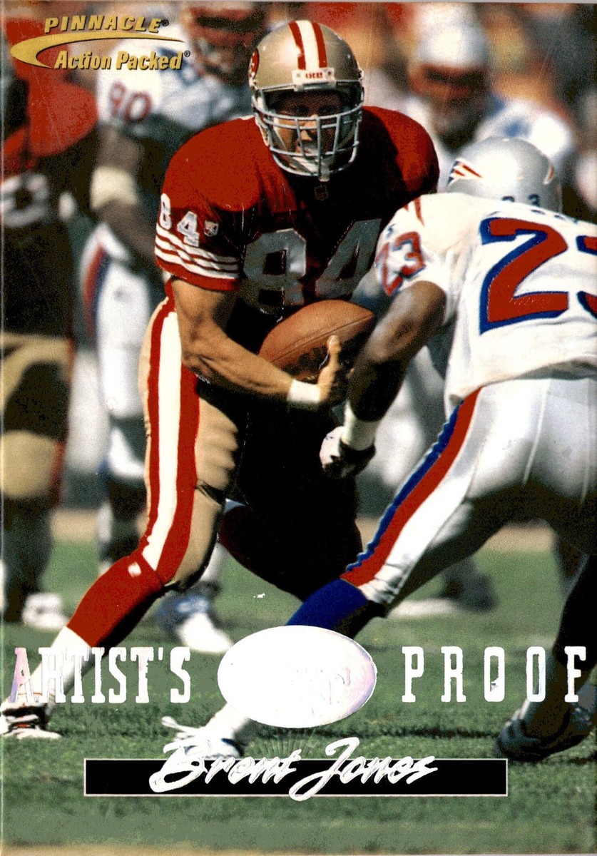 1996 Action Packed #95 Brent Jones Artist's Proofs 49ers | eBay