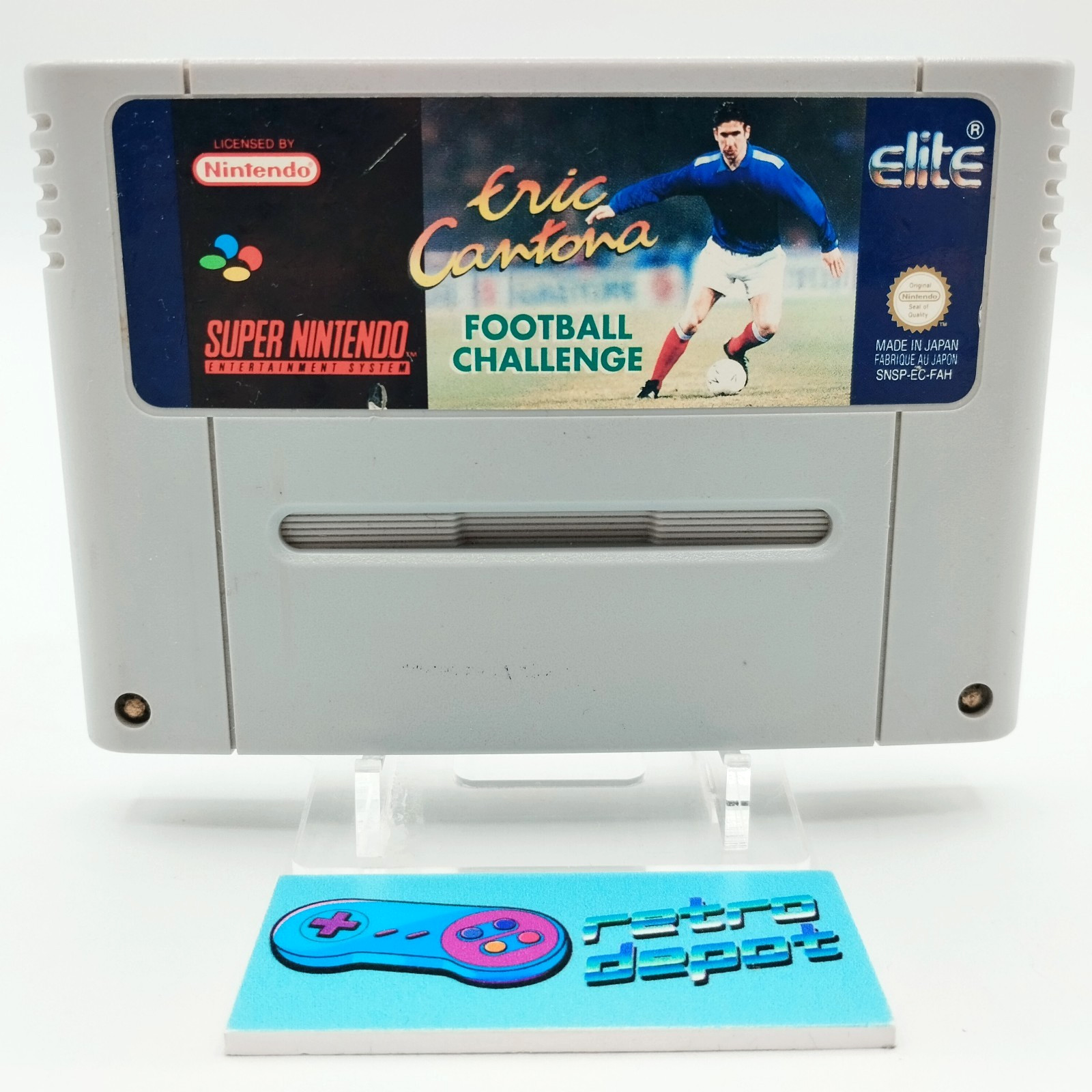 Eric Cantona Football Challenge / Super Nintendo SNES / PAL / FR / FAH