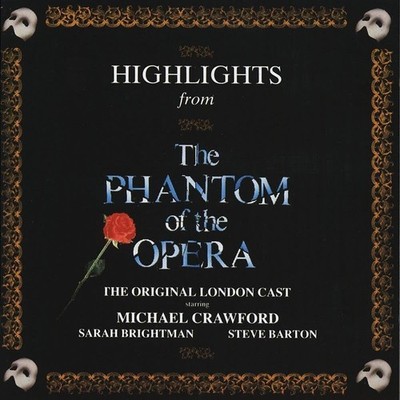 Orig London Cast Highlights The Phantom Of  Opera CD Ships WITH or WITHOUT Case