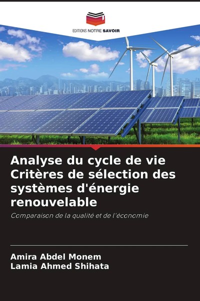 Analyse Du Cycle De Vie CritèRes De SéLection Des SystèMes D'éNergie...-image