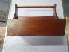 wooden condiment holder