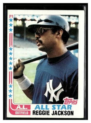 1982 Topps #551 Reggie Jackson