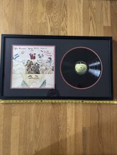 John Lennon Autographed Album, Walls And Bridges W/COA. Very Rare - 1974 