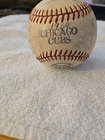 1969 Chicago Cubs Team Signed Baseball 24+ Autos Including Santo Banks Williams