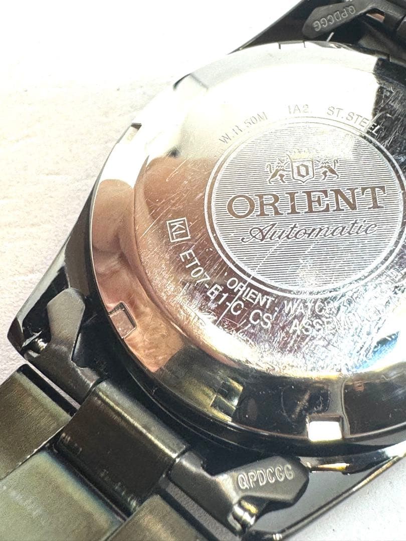 Orient ET07E1 Automatic Watch Multi Calendar Blac… - image 12