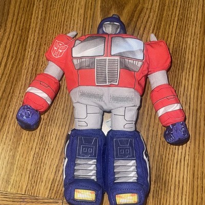 Transformers Softimus Prime Reversible Plush 2006 Hasbro