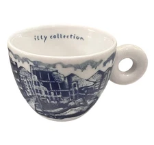 Illy Collection Rosenthal 2005 Blue Espresso Cup Only Rufus Willis