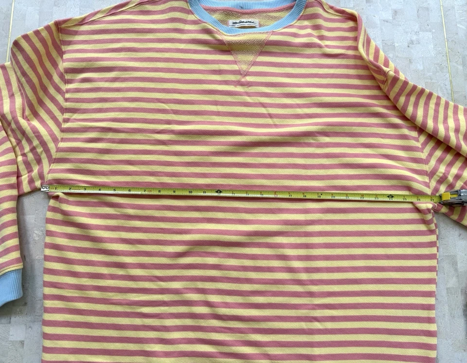 ¡NUEVO! Sudadera Boho XL We The FREE PEOPLE Clásica Rayas Grande Cuello Redondo Foto 4 de 4