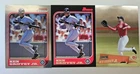Ken Griffey Jr 3 card Lot 1997 Bowman Chrome / 1997 Bowman / 2000 St Club Chrome