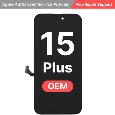 Genuine OEM Original iPhone 15 Plus OLED Replacement Screen Digitizer ''Grade A''