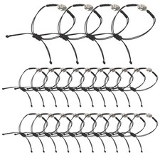 24-częściowe bransoletki do siatkówki, bransoletka charm do siatkówki, pleciony Sch8324