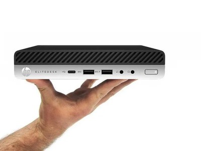 *3Jahre GEWL* HP EliteDesk 800 G5 DM 65W i7 8Gen 8GB 480GB SSD wi10