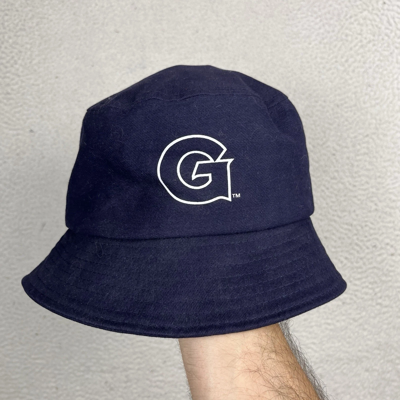 Georgetown University Hoyas Bucket Hat Invesco QQQ Investor