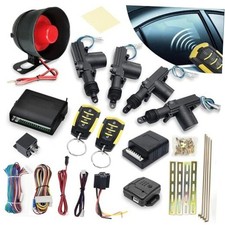 Universal Car Alarm System Remote Central Locking Kit with Keyless Entry Anti