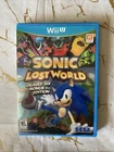 Wii U Sonic Lost World Deadly Six Bonus Edition Complete W/ ManualDoesn’t work!