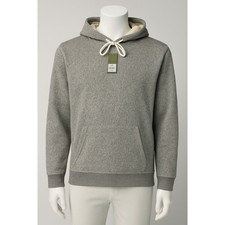 Goodfellow Men's Knit Hoodie Gray Pullover Sweatshirt Size M Soft Fleece Lined