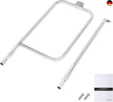 GFTIME 65032 Brenner Edelstahl für Weber Q300, Q320, Q3000, Q3200, 404341, 