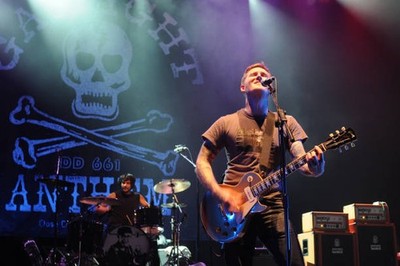 Brian Fallon of The Gaslight Anthem performs at the Brixton Academ- Old Photo 1