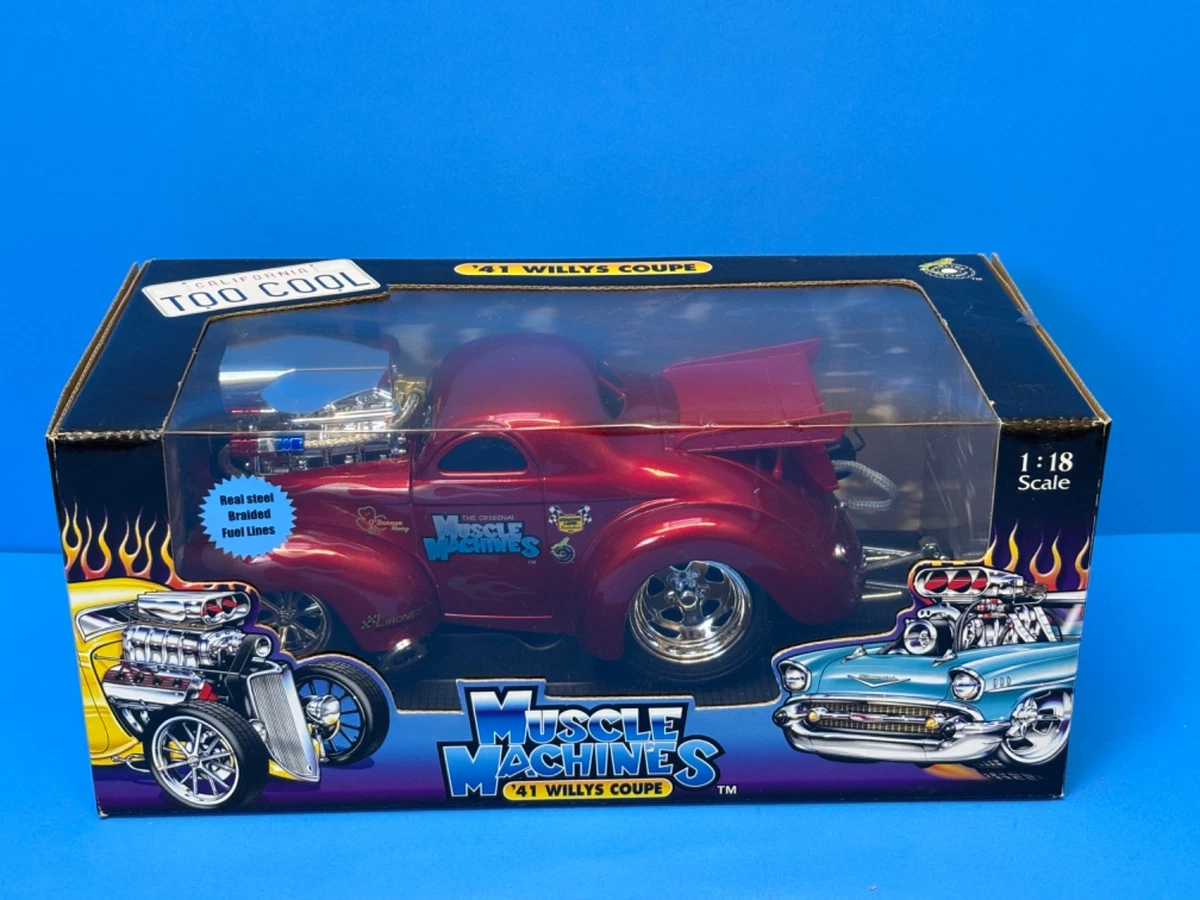 Muscle Machines Willys 1:18 Scale Diecast & Toy Vehicles for sale