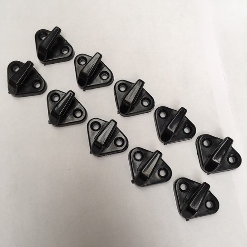 10 Trailer Cover Elastic Bungee Tie Down Buttons Cleates Clips Hooks