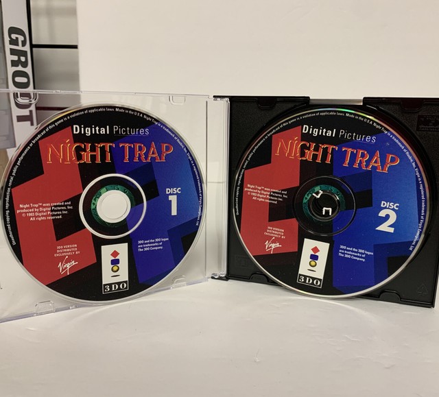 Night Trap (3DO, 1993) DISCS ONLY FAST SHIPPING!