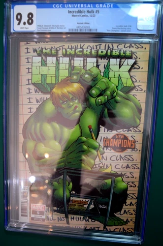 Incredible Hulk #5 CGC 9.8 Dan Panosian New Champions Marvel Comic 2023