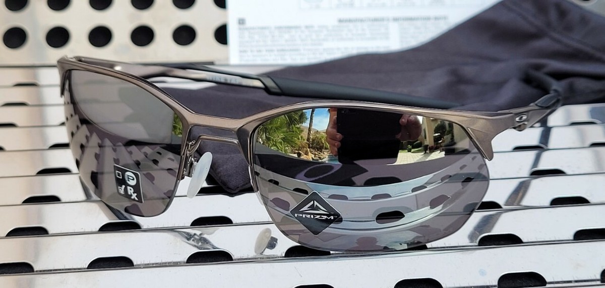 New Oakley WIRETAP 2.0 4145-0260 Sunglasses Matte Gunmetal w New Oakley WIRETAP 2.0 4145-0260 Sunglasses Matte Gunmetal w