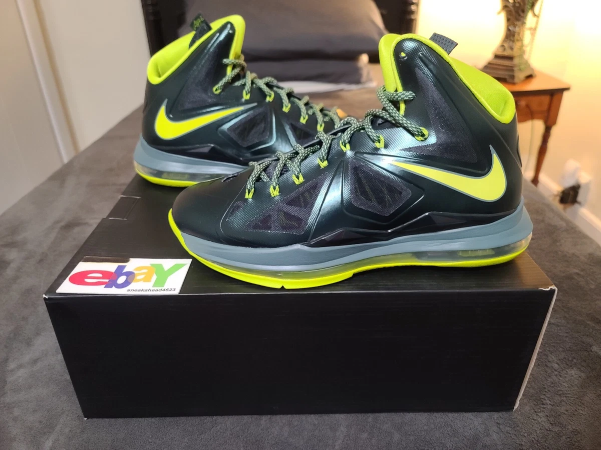 NIKE LEBRON X DUNKMAN 541100 300 2012 NEW DEADSTOCK eBay