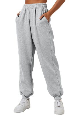 Sweatpants Women Baggy High Waisted Sweat Pants Fall Clothes