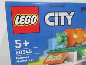 Lego City 2 set lot 60347 Grocery Store & 60345 Farmers Market Van *BRAND NEW!!*