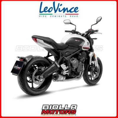 14385E AUSPUFF LEOVINCE TRIUMPH TRIDENT 660 2021 - 2023 LV ONE EVO STAINLESS STE