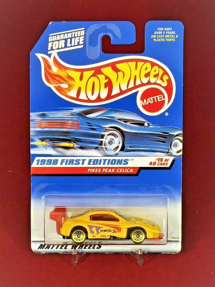 Bow　SPORTS CAR COLLECTION 　Ⅰ& II CD-ROM 1997 Hot Wheels 1998 First Editions Pikes Peak Celica #15/40