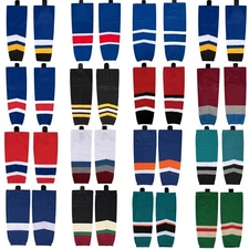 Team Color Dry Fit Practice Ice Hockey Socks For Junior To Senior Youth To Adult