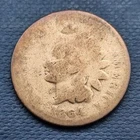 1864 Indian Head Cent 1c Circulated With L #50808