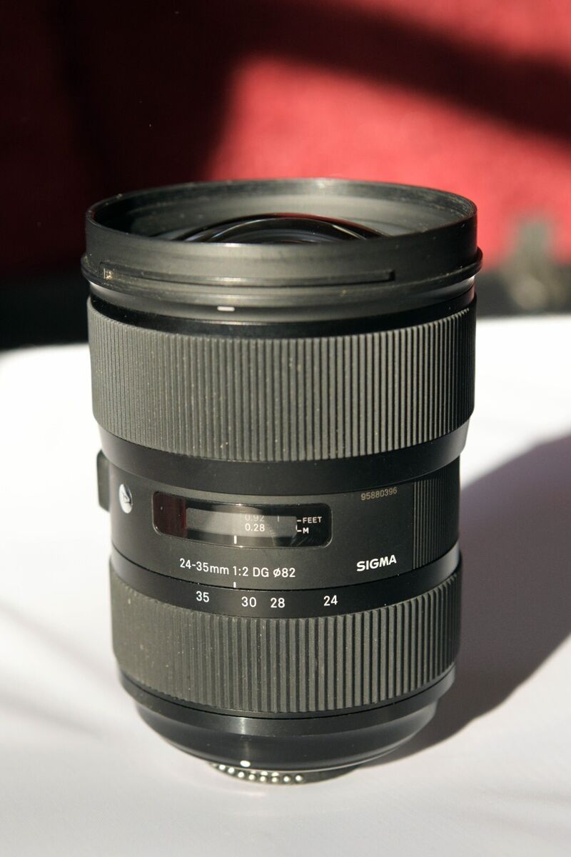 SIGMA 24-35mm F2 DG HSM Art A015 Nikon F-FX Format - Used | eBay SIGMA 24-35mm F2 DG HSM Art A015 Nikon F-FX Format - Used | eBay