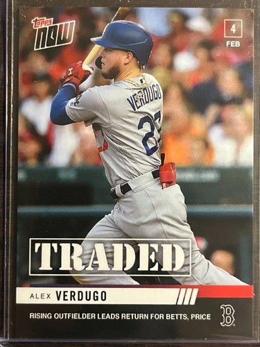 2019 Topps Now OS-67 Alex Verdugo